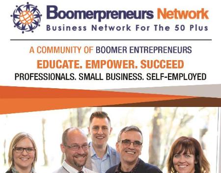 Join us!  WE invite you to join our networking events.  Please check our website for more information.<br>www.boomerpreneursnetwork.com Boomerpreneurs Network Mississauga (647)779-3565